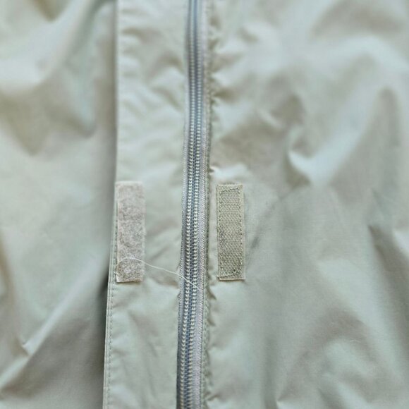 Columbia Womens XL Green Outdoor Hooded Rain Jacket Zip Front - Picture 11 of 16